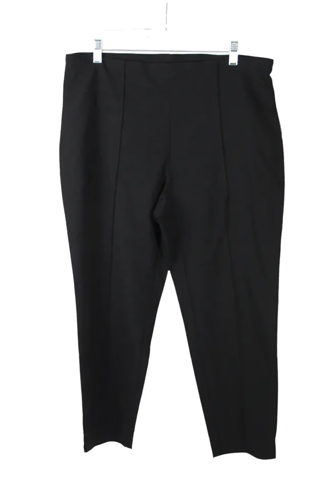 Rings Terra Sky NEW Terra Sky Black Stretch Point Pant 0X Petite