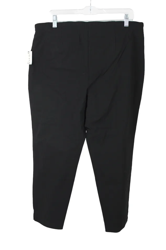 Rings Terra Sky NEW Terra Sky Black Stretch Point Pant 0X Petite