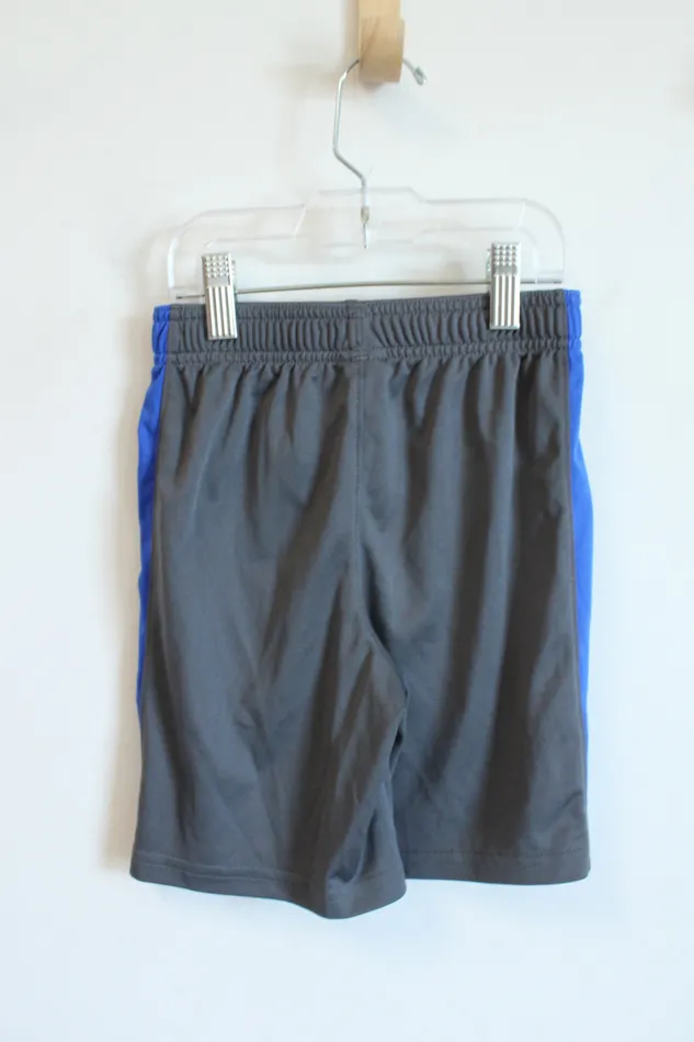 Rings Under Armour Under Armour Gray Blue Athletic Shorts Youth 6