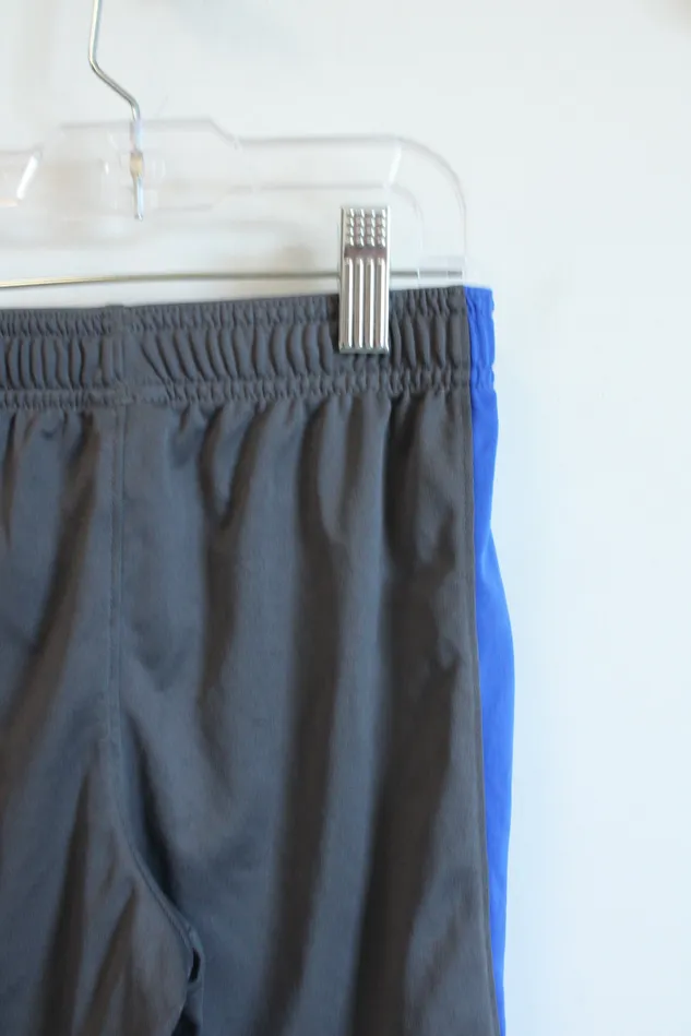 Rings Under Armour Under Armour Gray Blue Athletic Shorts Youth 6