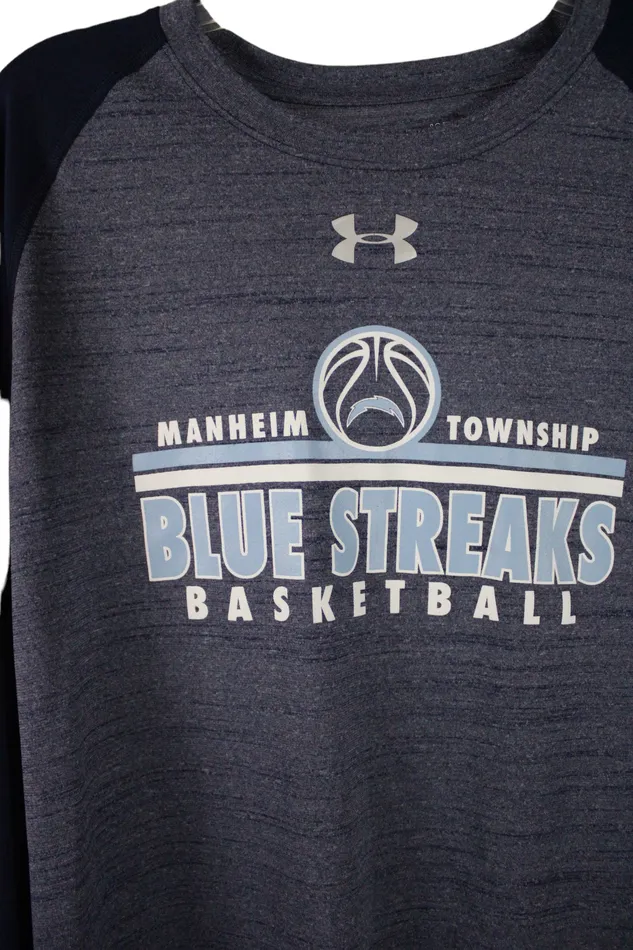 Rings Under Armour Under Armour Manheim Blue Streaks Shirt L