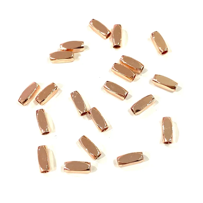 Rose Gold Plated Brass Spacer Tubes 8mm Rose Gold Spacer Tube10 pcs in a pack Peppy Beads Earrings Rose Gold Plated Brass Spacer Tubes 8mm Rose Gold Spacer Tube10 pcs in a pack Peppy Beads Earrings