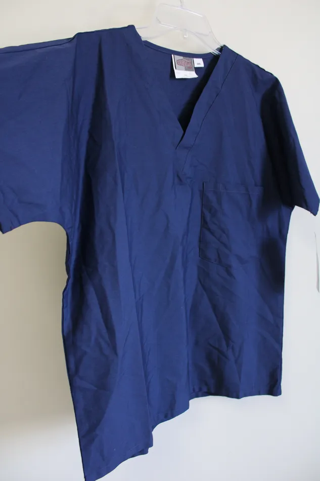 Scrub Zone Rings NEW Scrub Zone Blue Scrub Top S