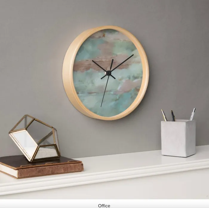 Sensitive Resignation Round Clock ZAZZLE Rings