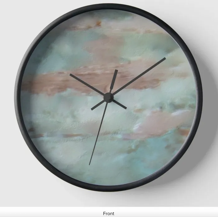 Sensitive Resignation Round Clock ZAZZLE Rings
