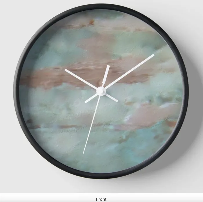Sensitive Resignation Round Clock ZAZZLE Rings