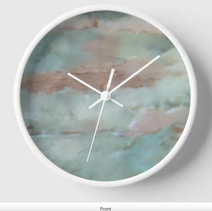 Sensitive Resignation Round Clock ZAZZLE Rings