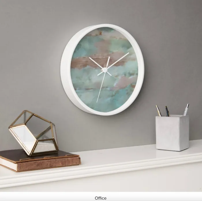 Sensitive Resignation Round Clock ZAZZLE Rings