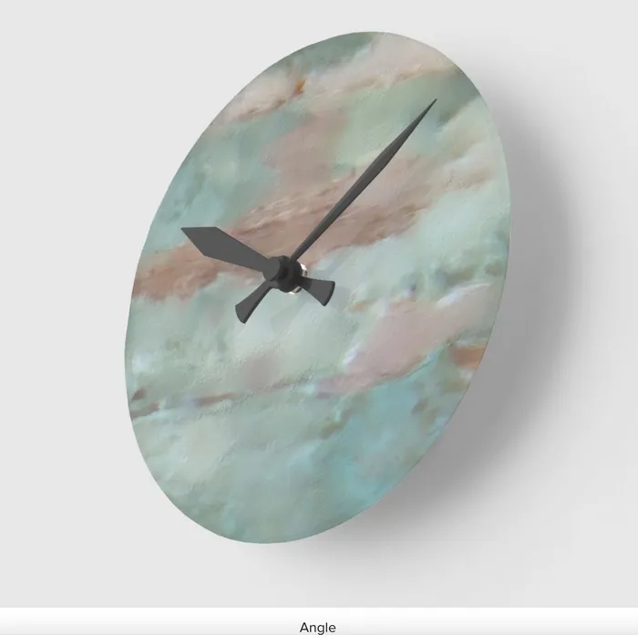 Sensitive Resignation Round Clock ZAZZLE Rings