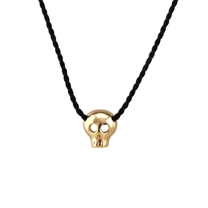 Skull Charm Necklace kris nations Necklaces
