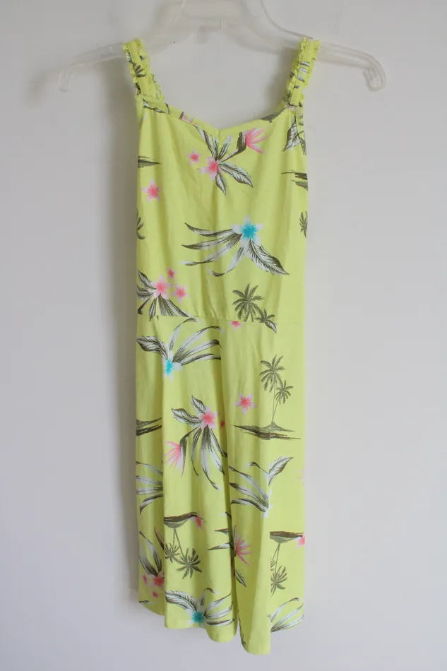 SO Earrings SO Yellow Tropical Dress Youth XL 1416