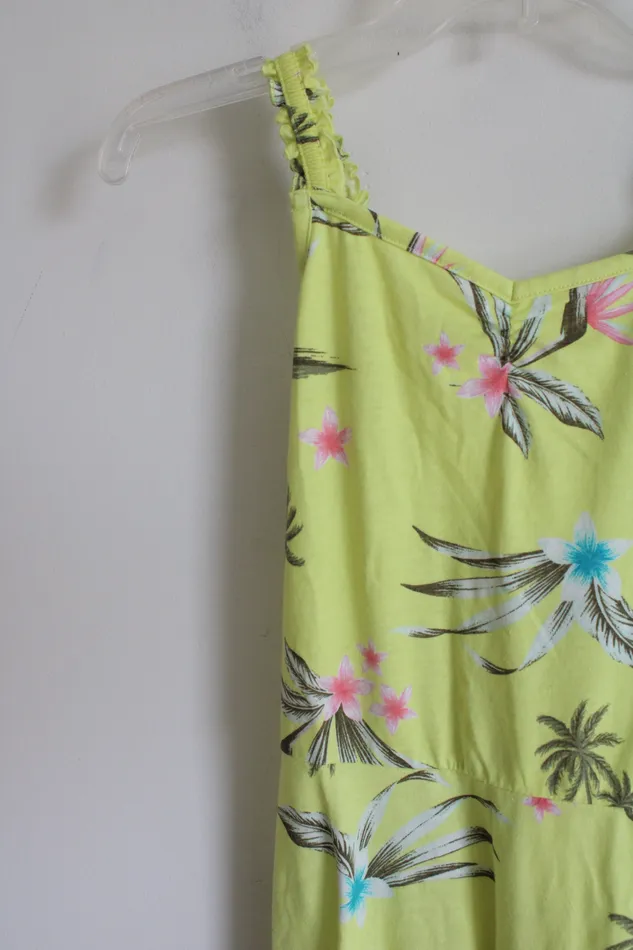 SO Earrings SO Yellow Tropical Dress Youth XL 1416