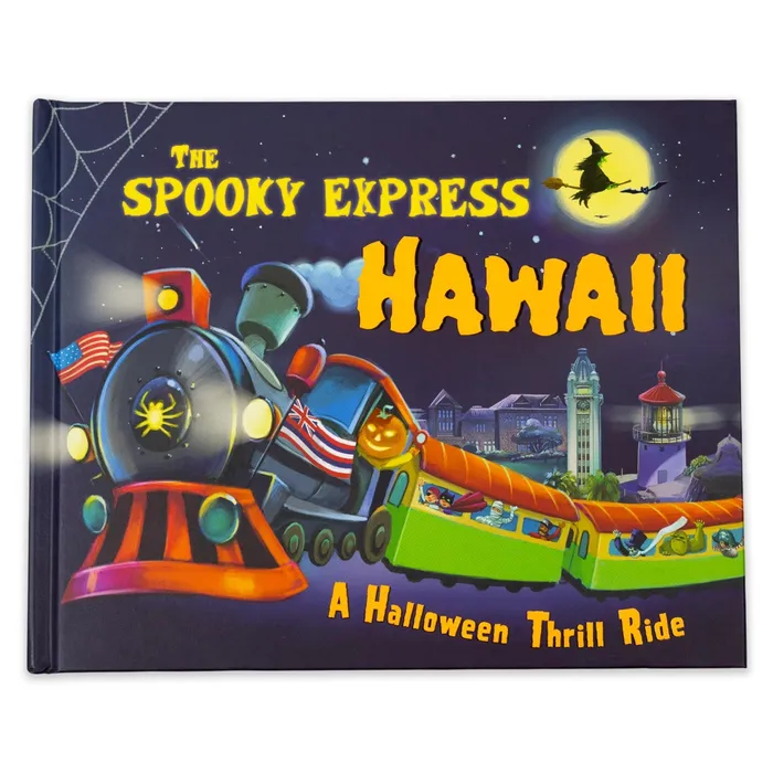 SOURCEBOOKS Earrings The Spooky Express Hawaii Childrens Halloween Book