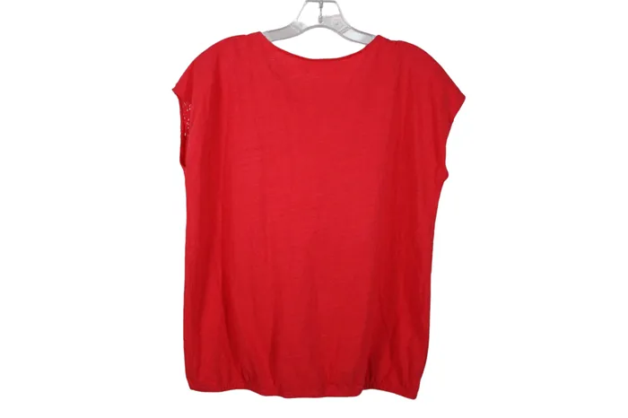 St Johns Bay Earrings St Johns Bay Pink Top L Petite