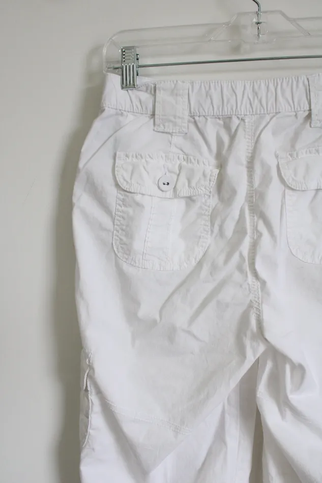St Johns Bay White Cargo Capri 4 Petite St Johns Bay Rings