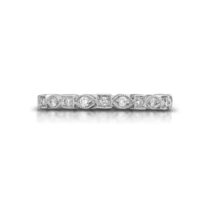 Stephen Silver Fine Jewelry Rings 018 Carat Platinum Diamond Eternity Band Stephen Silver Fine Jewelry Rings 018 Carat Platinum Diamond Eternity Band