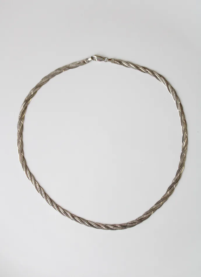 Sterling Silver Braided 16 Chain Jubilee Thrift Rings