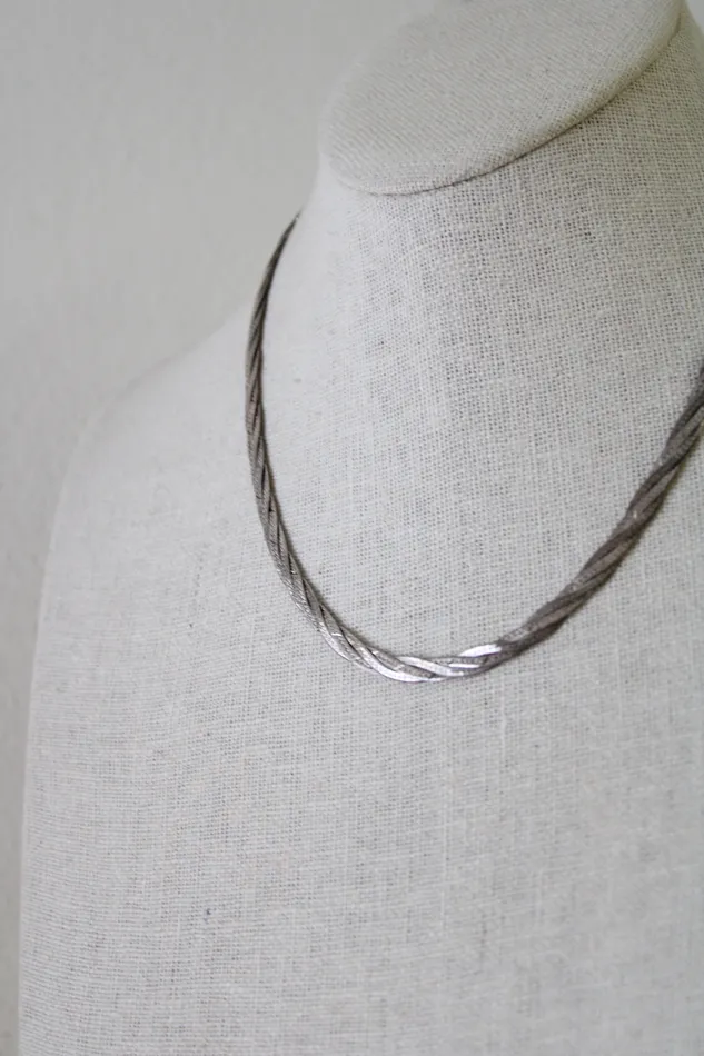Sterling Silver Braided 16 Chain Jubilee Thrift Rings