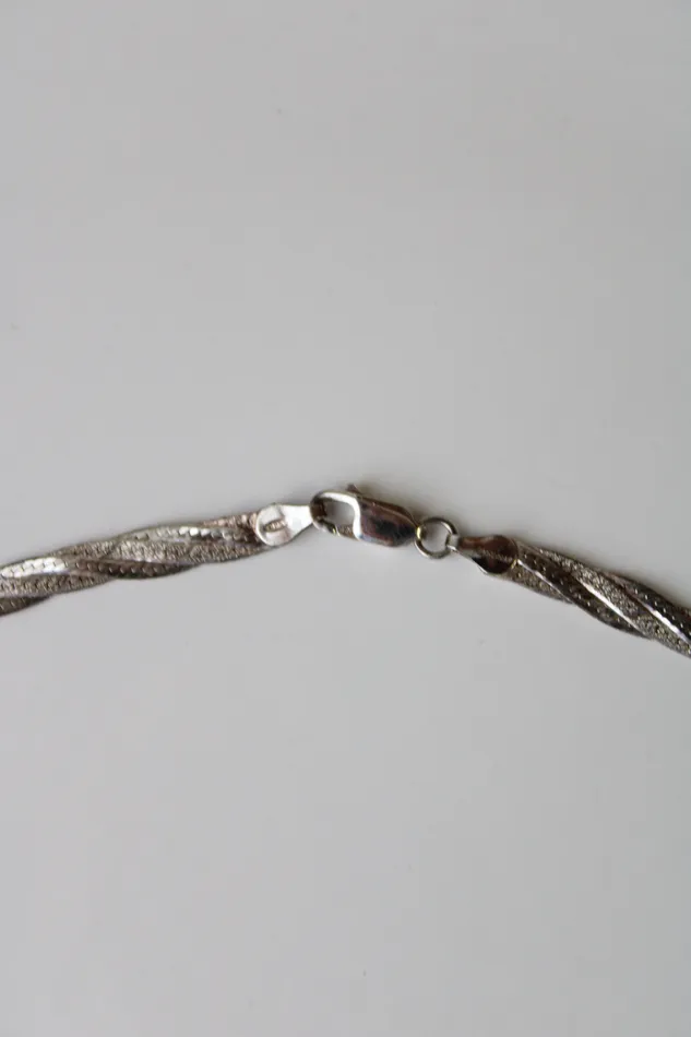 Sterling Silver Braided 16 Chain Jubilee Thrift Rings