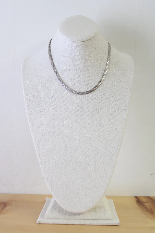 Sterling Silver Braided 16 Chain Jubilee Thrift Rings