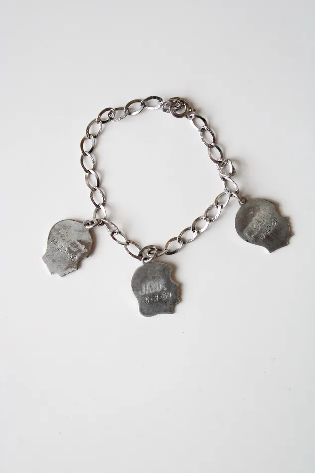 Sterling Silver Vintage Randy Jana Craig Charm Bracelet Jubilee Thrift Bracelets