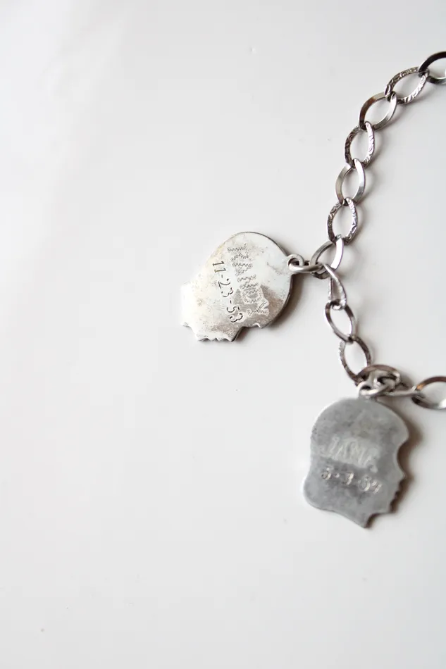 Sterling Silver Vintage Randy Jana Craig Charm Bracelet Jubilee Thrift Bracelets