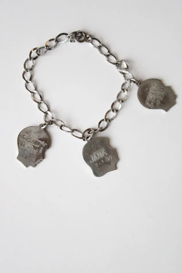 Sterling Silver Vintage Randy Jana Craig Charm Bracelet Jubilee Thrift Bracelets