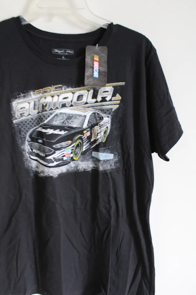Stewart Haas Rings NEW Nascar Swewart Haas Racing Black Almirole 10 Tee XL