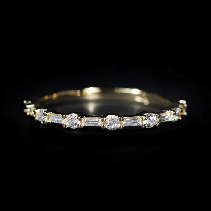 Stuller Rings 14k Yellow Gold 031 CTW Diamond Band