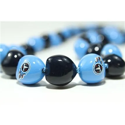 STYLEPASIFIKA Earrings NFL Tennesee Titans Kukui Nut Lei