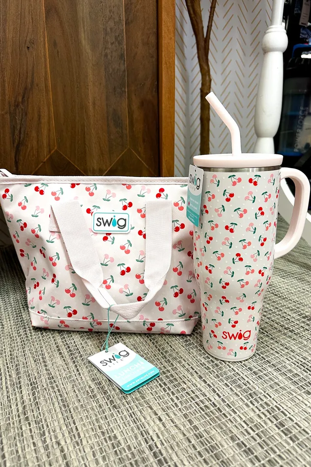 Swig Rings Swig Lunchi Lunch Bag Cherry Pie