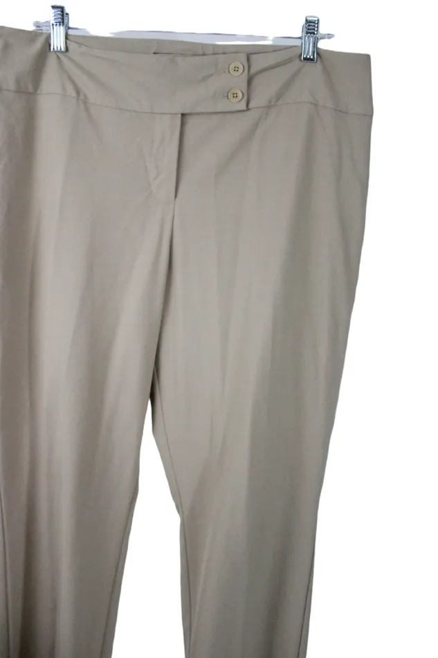Talbots Earrings Talbots Curvy Tan Pant 14