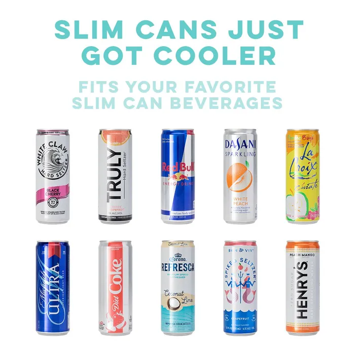 The Chandelier Rose Boutique Rings Swig Life SCOUT Swig Fleetwood Black Skinny Can Cooler 12oz