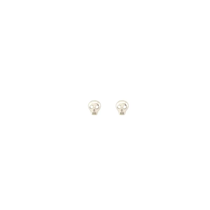 Tiniest Skull Stud Earrings Kris Nations Earrings