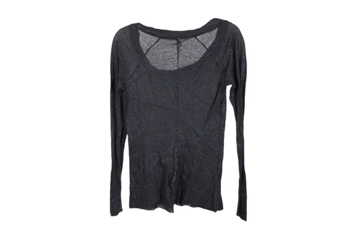 Tom K Nguyen Tom K Nguyen Black Sparkle Shirt M Rings