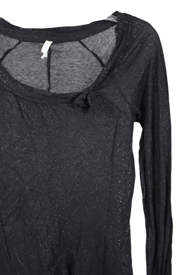 Tom K Nguyen Tom K Nguyen Black Sparkle Shirt M Rings