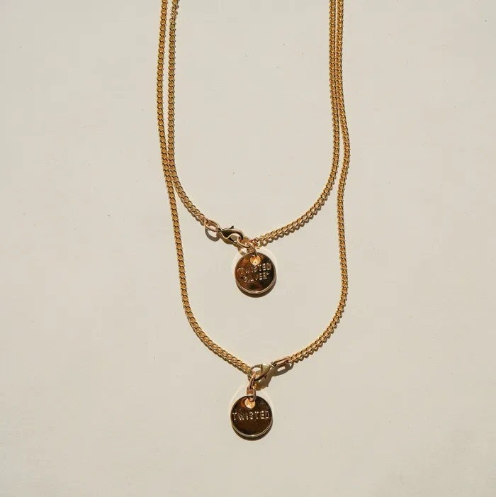 Twisted Silver FIT CHAIN LUXE Necklace Necklaces