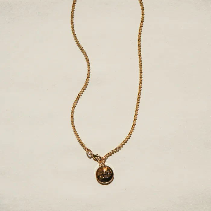 Twisted Silver FIT CHAIN LUXE Necklace Necklaces