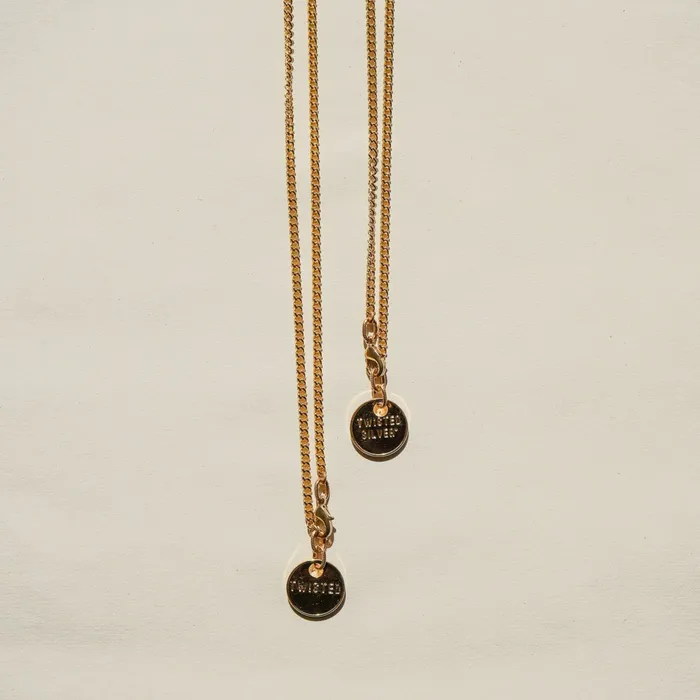 Twisted Silver FIT CHAIN LUXE Necklace Necklaces