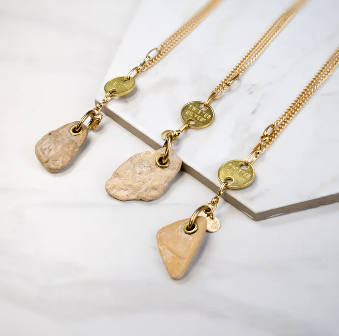 Twisted Silver Necklaces STILLSTONE Necklace