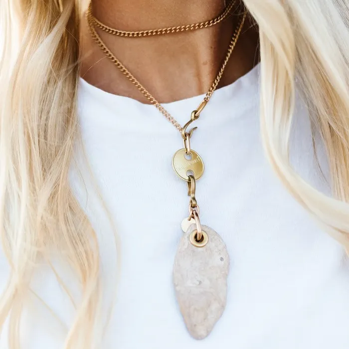 Twisted Silver Necklaces STILLSTONE Necklace