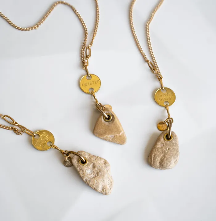 Twisted Silver Necklaces STILLSTONE Necklace