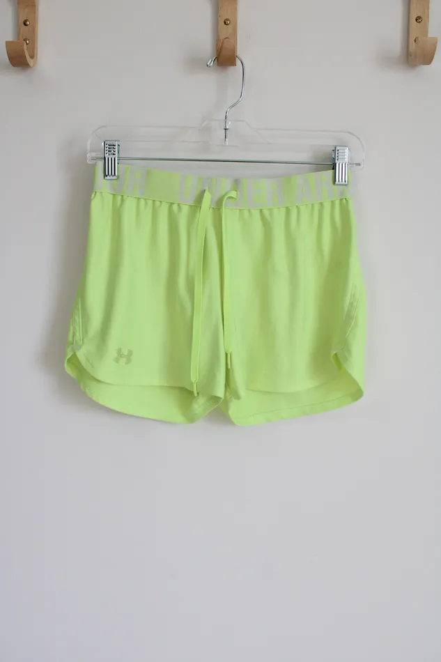 Under Armour Neon Green Athletic Shorts XS Under Armour Earrings