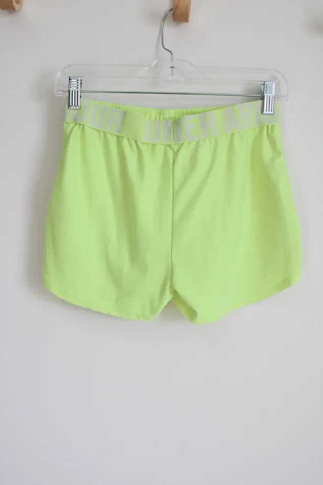 Under Armour Neon Green Athletic Shorts XS Under Armour Earrings