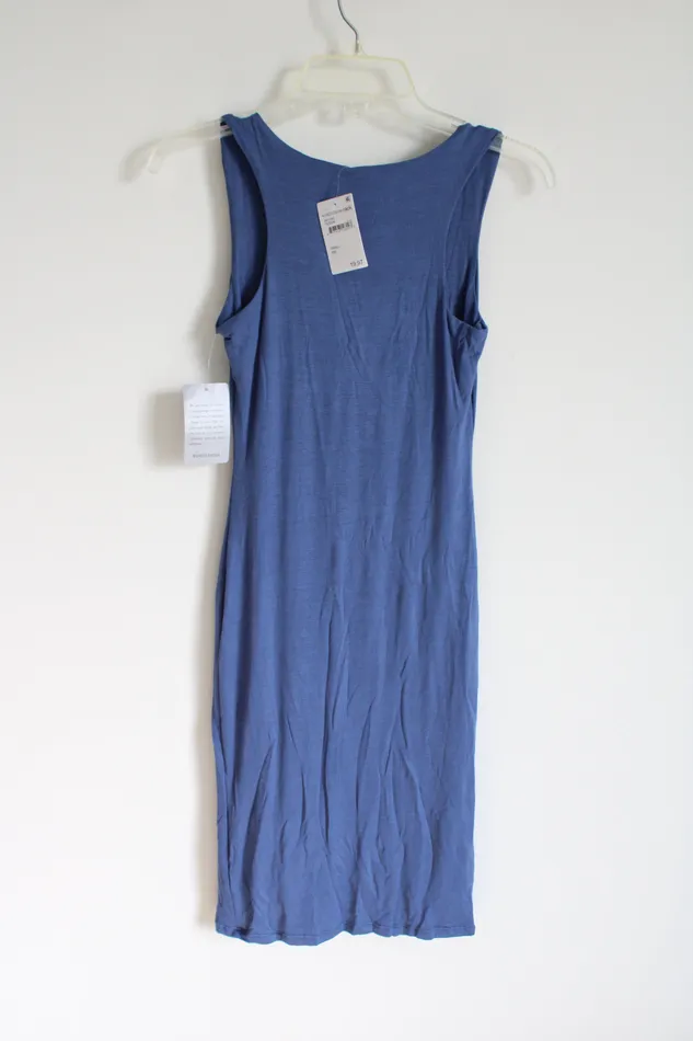Velvet Torch Rings NEW Velvet Torch Lose Angeles Butter Soft Blue Bodycon Dress S