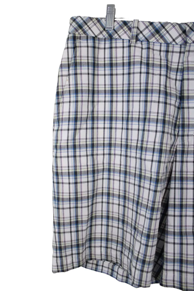 Walter Hagen Earrings Walter Hagen Gray Plaid Shorts 38