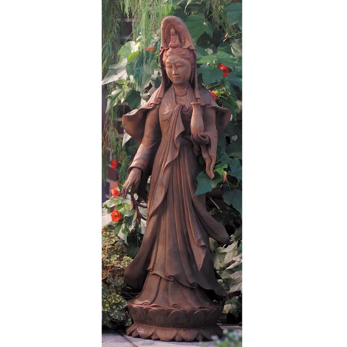 Wesco Necklaces Garden Kuan Yin with Vessel Statue