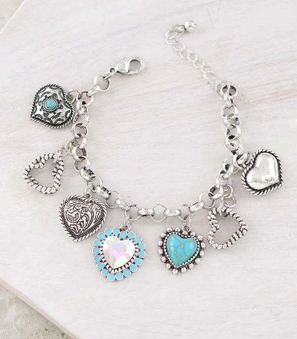 Western Charm Heart Collection Bracelet YKT Bracelets