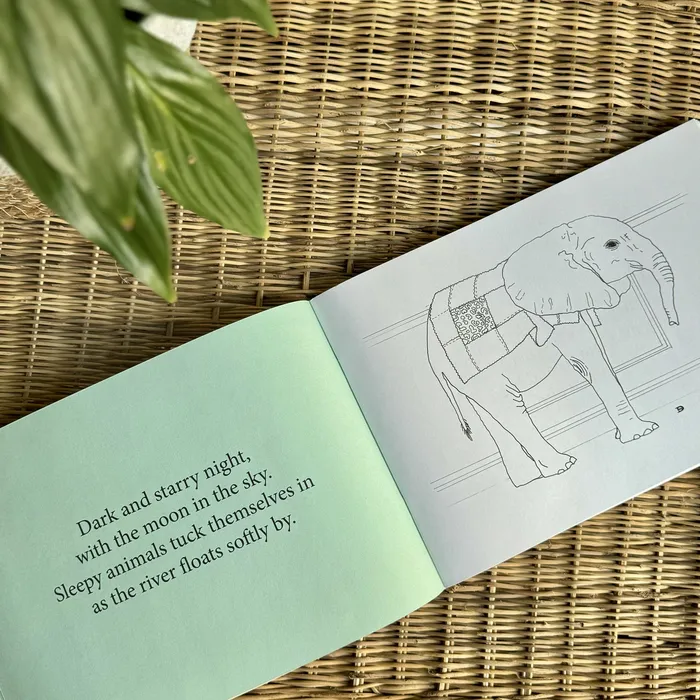 Whimsical Earrings Under African Skies Colouring Story Book