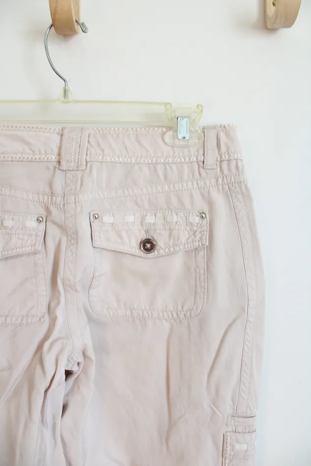White House Black Market Tan Capri Pants 2 White House Black Market Rings